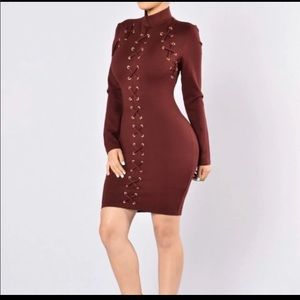 Fashion nova dress - small - new